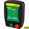 P3000, Electrificateur sur secteur 230 VSérie Compact 230 volts : l'électrificateur sur secteur pour des clôtures moyennes avec une végétation normale pour bovins et chevaux143000