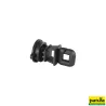 Isolateur universel en plastique massif noir pour piquets jusqu'à Ø 12mm par 25Super isolateur universel165525