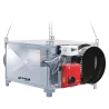 Chauffage mobile fioul suspendu haut rendement AGRI 110 FL’AGRI 110 F est un générateur d’air chaud fonctionnant au fioul ou au gaz.Sa particularité est son haut rendement et son débit d’air élevé pour chauffer les grands espaces.Par ailleurs, le fait qu’il soit suspendu permet de n’avoir aucune encombre au sol.Il est conçu idéalement pour une utilisation dans les bâtiments liés à l’agriculture.Ainsi, avec le générateur AGRI sert de chauffage agricole.218 1505