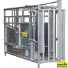 Cage de contention A 5000 galvanisée à chaudLa cage de contention et de parage pour les bovins de pâturage : la sécurité pour l’éleveur et l’animal302403