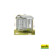 Râtelier carré pro avec cornadis sécurisés pour équins 2,00 x 2,05 mLa solution idéale pour l’alimentation plein-air303534
