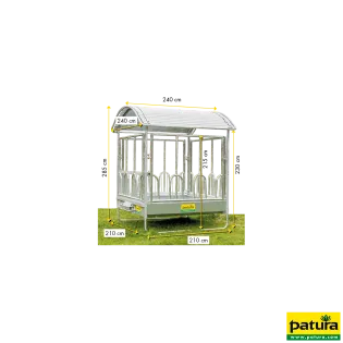 Râtelier carré "Pro" à...