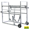 Cage de parage Pro MCage de parage mobile : pour les races laitières de poids léger à moyen311011