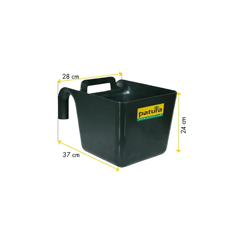 Mangeoire amovible en plastique, 11 LMangeoires amovibles, utilisable de manière flexible - pour le fourrage ou l'eau !333010