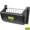 Auge en plastique alimentation lente pour chevaux 140 lLe slow-feeder est une auge avec passage de tête contenant un volume de 140 litres, spécialement conçue pour l'alimentation du cheval.Grâce à la grille rabattable intégrée, le rempissage est particulièrement simple et silencieux.333195