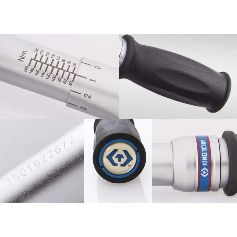 Clé dynamométrique 1/2" 20-100NmClé dynamométrique à usage intensif.Précision du couple garantie à ±3%.Déclenchement en sens horaire et anti-horaire.Cliquet réversible.344623DG