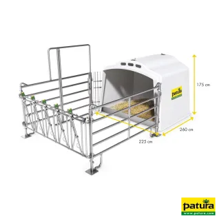 Niche à veaux collective XL...