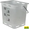 Seau à tétine 13 l transparent sans tétine ni soupapeSeau à tétine36145701