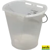 Seau à tétine, transparent sans tétine ni ventileSeau d'alimentation pour veaux 9 l, translucide,sans tétine et sans valve36146309