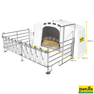 Niche à veau XXL avec...