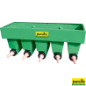 Louve à veaux, 25 l, 5 tétines avec compartimentsRéf. 365003Un élevage de veaux sain et productif est la clef du succès économique pour une production axée sur la performance !365003