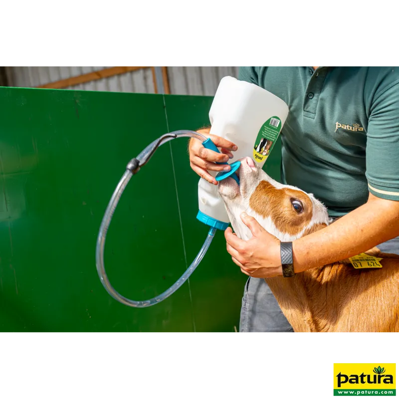 Drencher pour veaux Pro, Capacité : 4 litresRécipient transparent.Valve pour compensation de pression.Tuyau, sonde et tétine inclus.365024