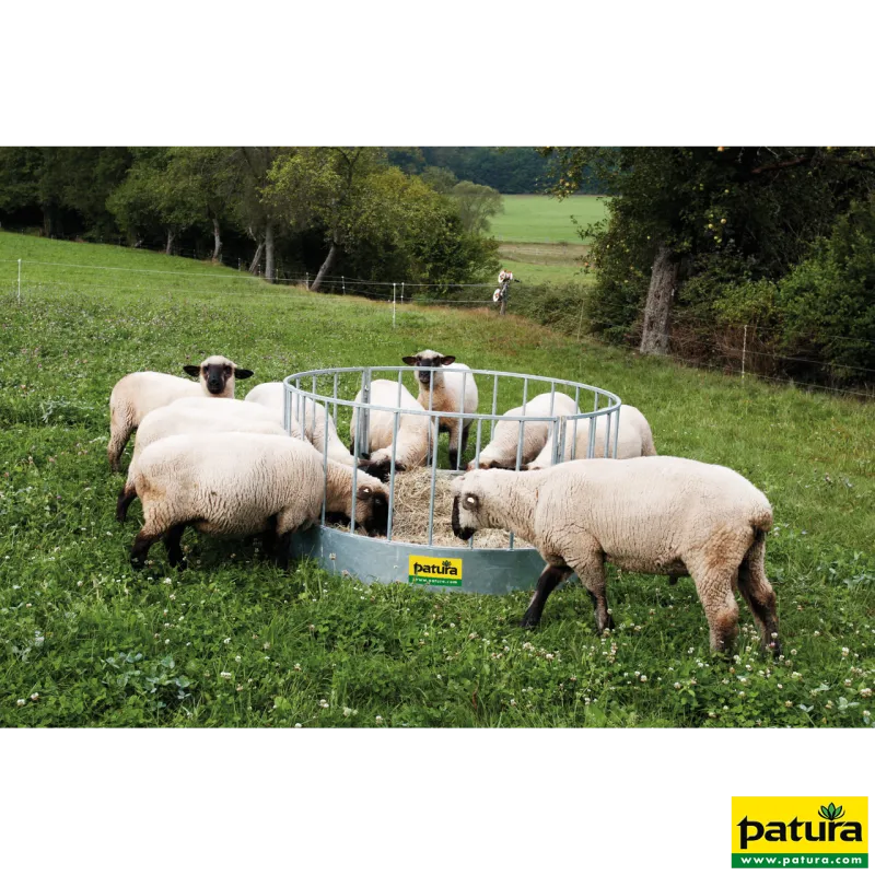 Râtelier rond 28 places composé de 2 demi-cerclesL'approvisionnement peu coûteux des balles rondes373520