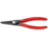Pince de précision pour circlips intérieurs de 19 à 60mm 180mmTrès résistante en usage continu : durée de vie jusqu'à 10 fois plus longue que des pointes usinées au tourAvec les pointes rapportées pour travailler en toute sécurité4811J2