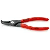 Pince de précision pour circlips intérieurs de 19 à 60mm - 165mm Coudée à 90° Très résistante en usage continu : durée de vie jusqu'à 10 fois plus longue que des pointes usinées au tour Avec les pointes rapportées pour travailler en toute sécurité4821J21
