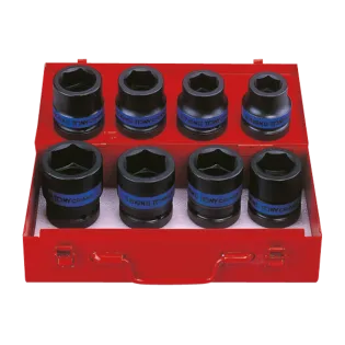 Coffret de douilles 1" choc...