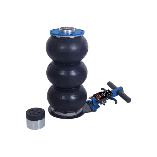 Cric pneumatique à 3...