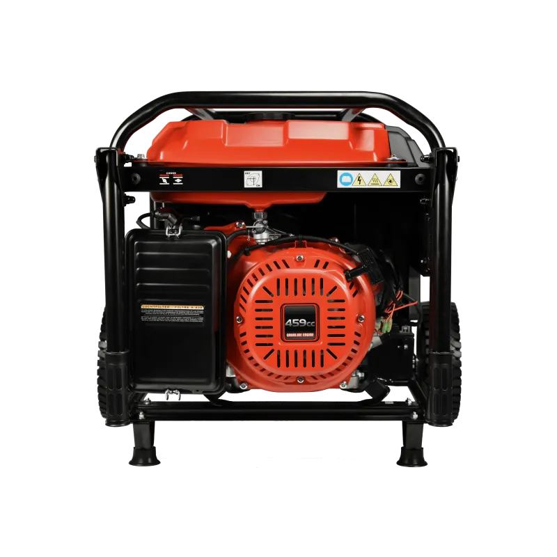 Groupe électrogène G10000D-A 8000 W GENERMORELe groupe électrogène G10000D-A offre une puissance de 8000 W et une autonomie de 7,5 heures grâce à son réservoir de 25 L. Ce modèle silencieux est équipé d'un régulateur de tension AVR et de trois prises 230V.G10000D-A