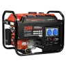 Groupe électrogène G3500-A 2800 W GENERMORELe groupe électrogène G3500D-A offre une puissance de 2800 W et une autonomie de 10 heures grâce à son réservoir de 18 L. Ce modèle silencieux est équipé d'un régulateur de tension AVR et de deux prises 230V.G3500-A