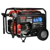Groupe électrogène G6500D-A 5500 W GENERMORELe groupe électrogène G6500D-A offre une puissance de 5500 W et une autonomie de 9 heures grâce à son réservoir de 25 L. Ce modèle silencieux est équipé d'un régulateur de tension AVR et de trois prises 230V.G6500D-A