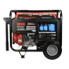 Groupe électrogène G8000D-A 6500 W GENERMORELe groupe électrogène G8000D-A offre une puissance de 6500 W et une autonomie de 10 heures grâce à son réservoir de 25 L. Ce modèle silencieux est équipé d'un régulateur de tension AVR et de trois prises 230V.G8000D-A