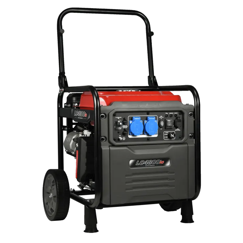 Groupe électrogène INVERTER LC4800IO 3850 WLes groupes électrogènes portables de la série Inverter fournissent une alimentation fiable et stablepour les appareils électroniques sensibles. Ils sont économes en carburant, peu bruyants, compacts et faciles àtransporterLC4800IO