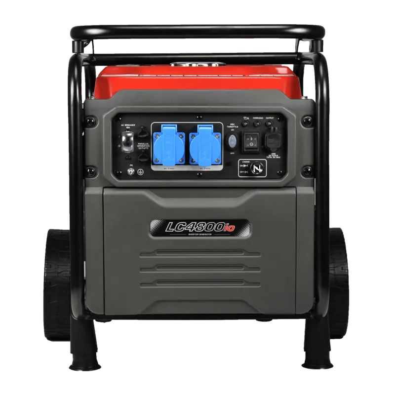 Groupe électrogène INVERTER LC4800IO 3850 WLes groupes électrogènes portables de la série Inverter fournissent une alimentation fiable et stablepour les appareils électroniques sensibles. Ils sont économes en carburant, peu bruyants, compacts et faciles àtransporterLC4800IO