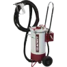 Aérogommeuse 10 L LacméAÉROGOMMEUSE Professionnelle, très haute précisionKit complet pour petits travaux de sablageRéservoir 10 litres sur roues, tuyau de 5 mPistolet avec buse de Ø 2,5 mmConsommation d'air limitée331704