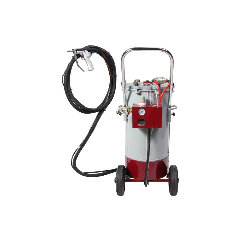 Aérogommeuse 30 L LacméAÉROGOMMEUSE Professionnelle, très haute précisionRéservoir 30 litres sur roues, tuyau air et sable 5 mPistolet avec buse Ø 2,5 mm, consommation d'air 410 l/mn à 4 bar331714