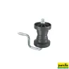 Isolateur poulie d'angle pour rubans 40 mm, filetage à bois par 3Isolateur poulie d'angle pour rubans104003