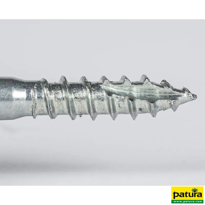 Isolateur annulaire avec filetage à bois autoforant, diamètre de la vis 6 mm, les 25Isolateur annulaire avec filetage à bois autoforantP104925