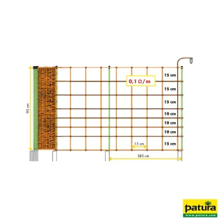 Filet électrifié Tornado...
