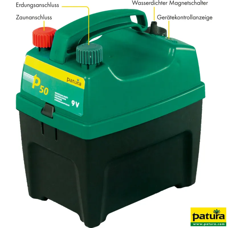 P50 électrificateur sur pile 9 VP50, électrificateur sur pile 9 V141500