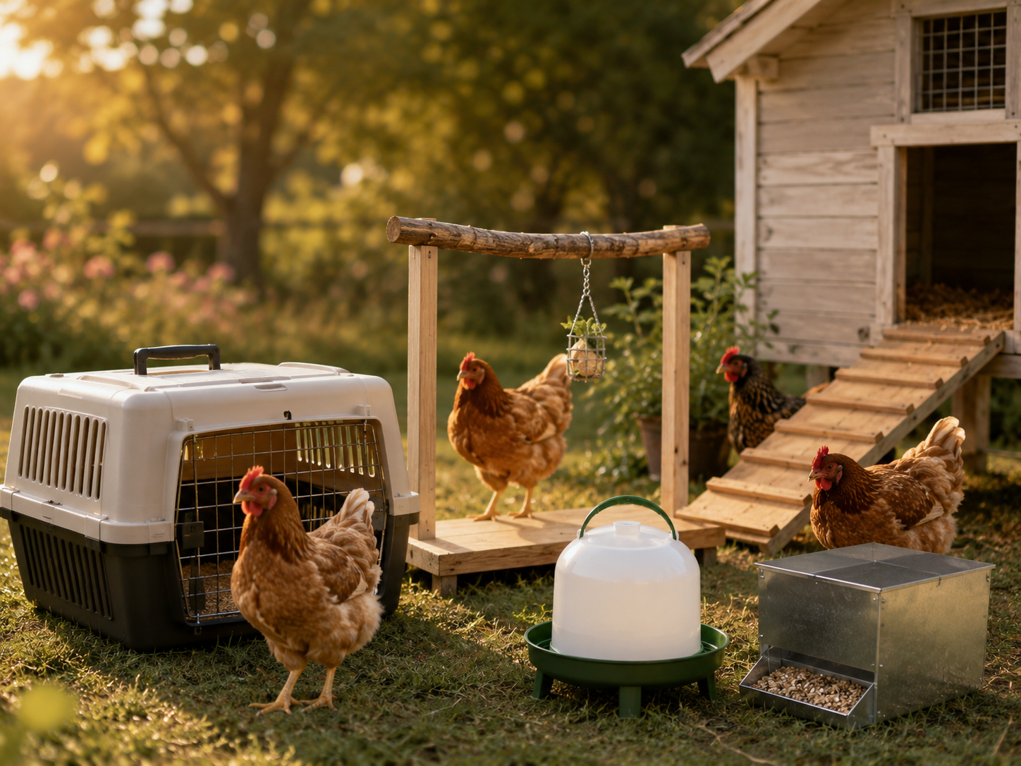 Accessoire pour poule